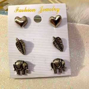 Earring stud set